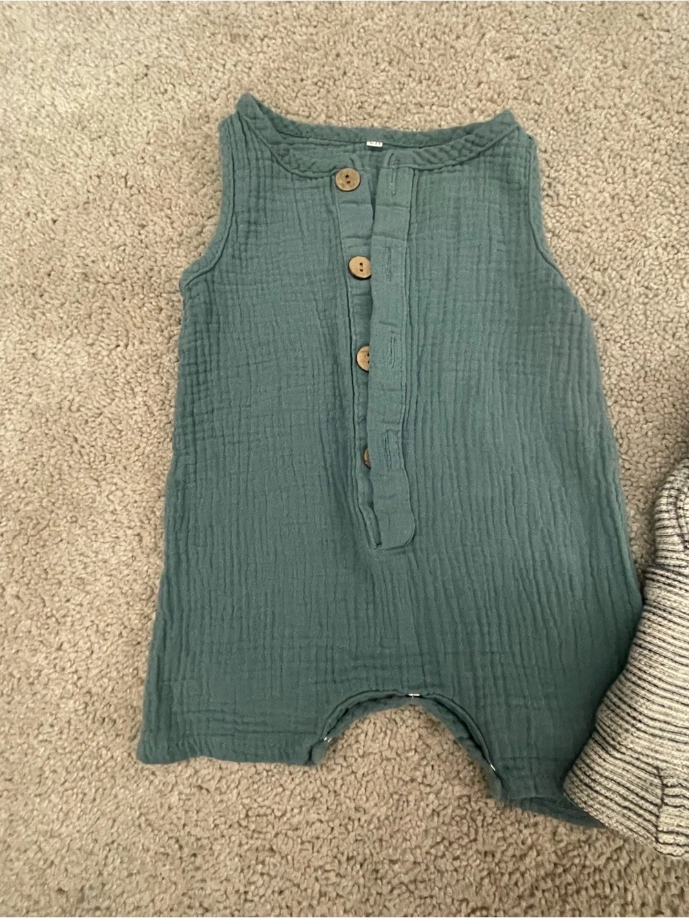 Disney Baby Light Mint and Pastel Printed outfit set